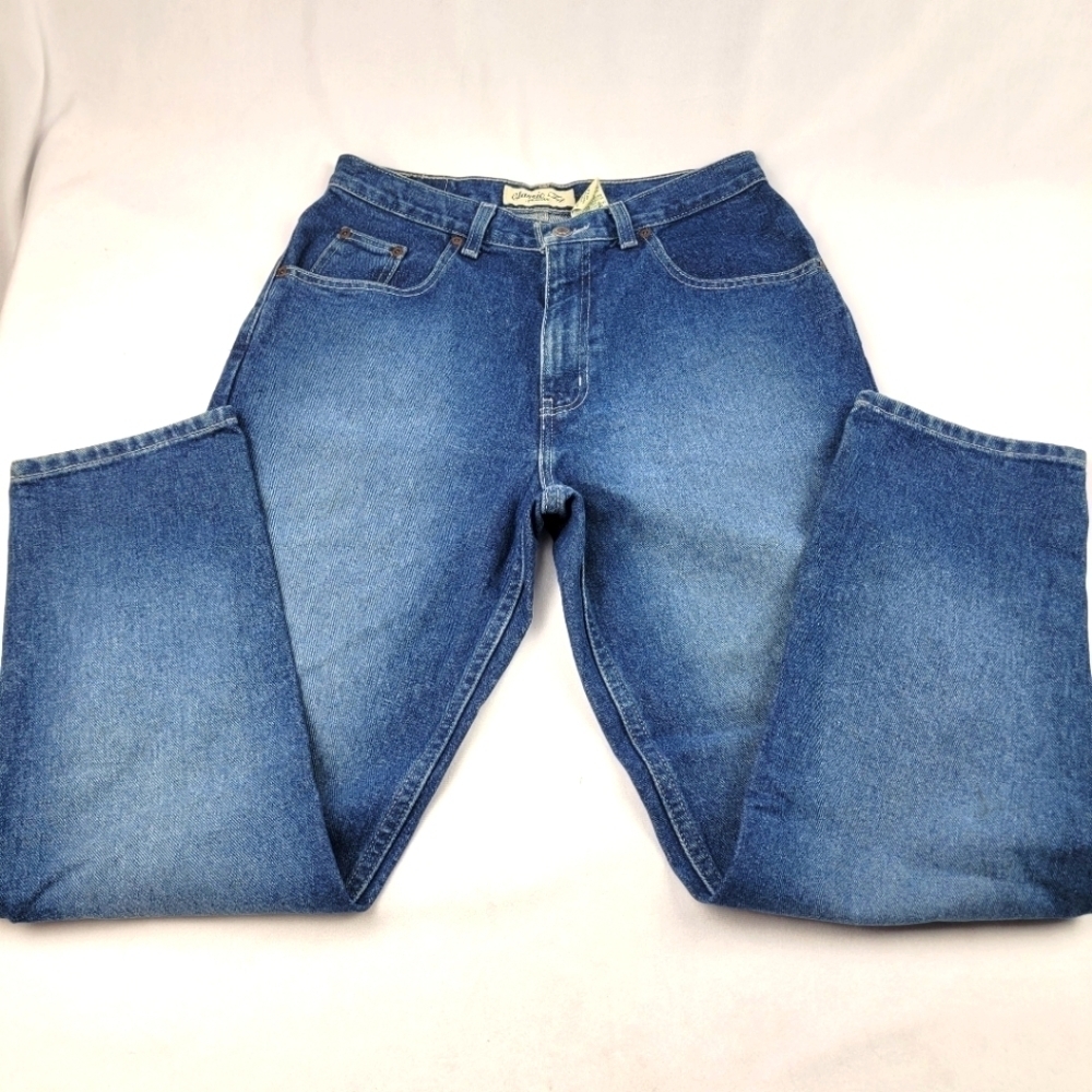 NWT St John's Bay classic fit high-waisted straight leg mom jean